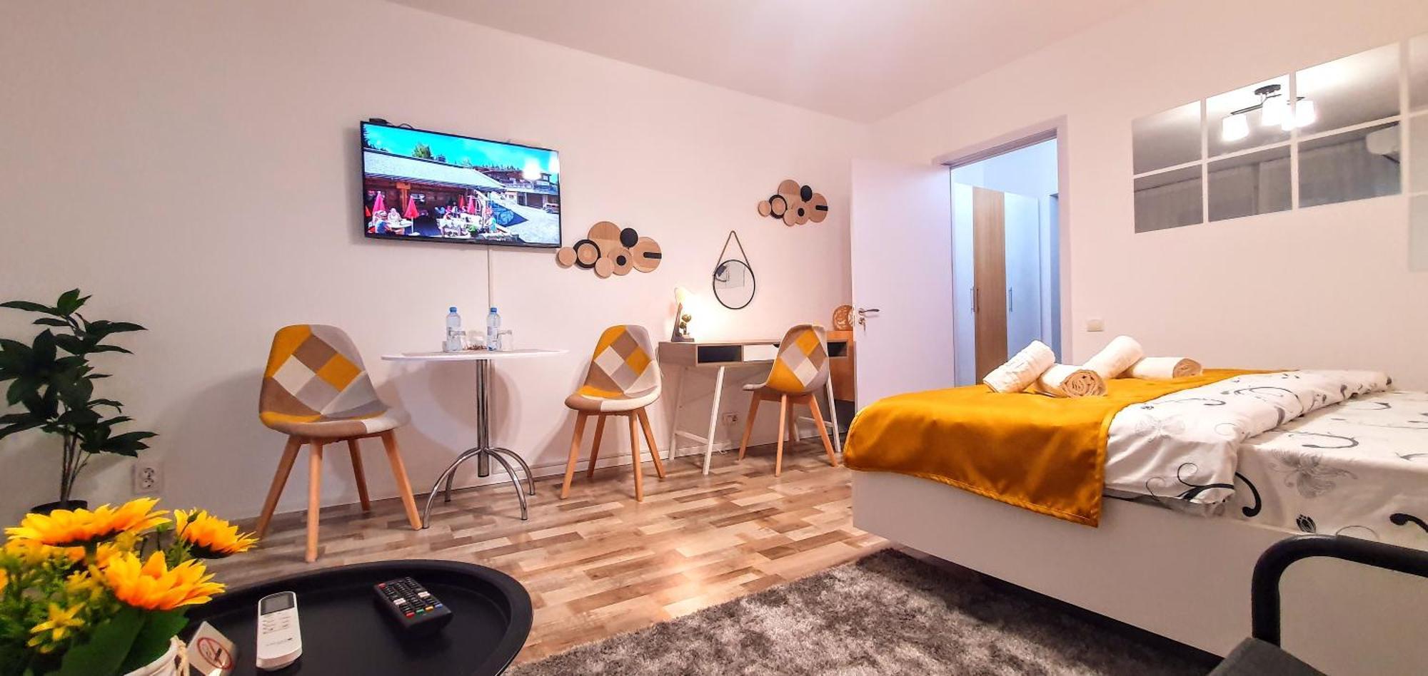 The Yellow King - Luxurious Apartment Bucharest Luaran gambar