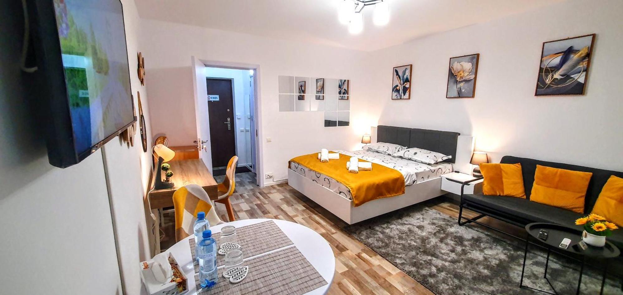 The Yellow King - Luxurious Apartment Bucharest Luaran gambar